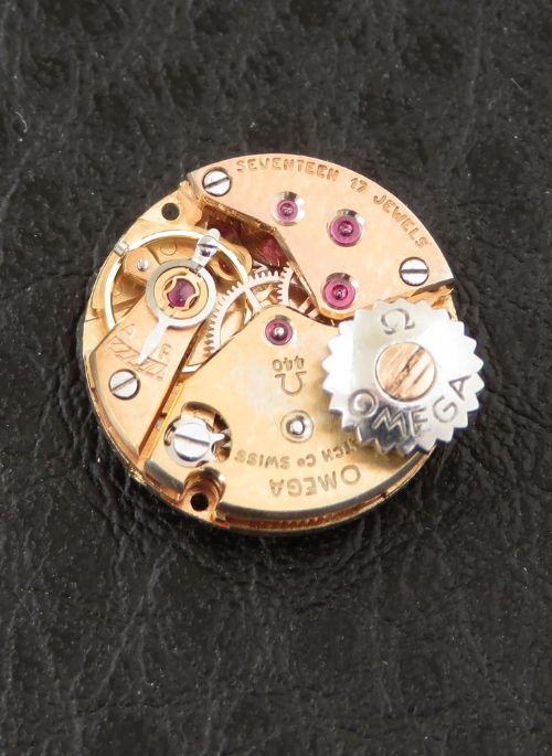 fig 8. Solid 18ct White Gold and Diamond Omega Ladies Cocktail Watch c1951