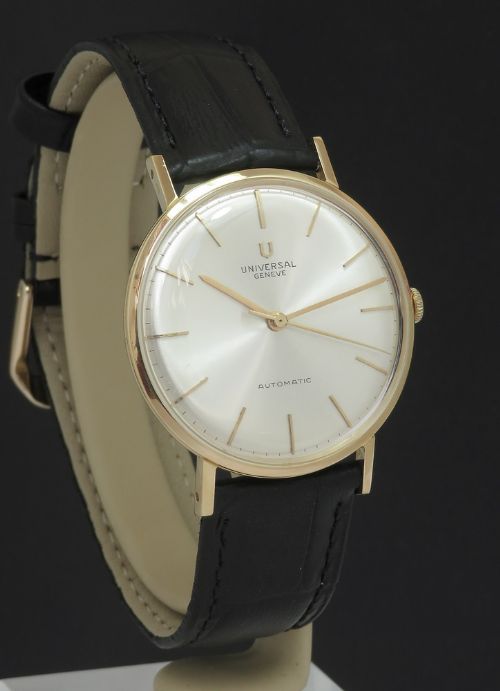 fig 4. Solid 18ct Gold Universal Geneve Microrotor Automatic c19