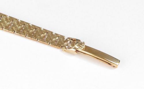 fig 5. Solid 9ct Gold Rolex Precision Ladies Cocktail Watch c1966