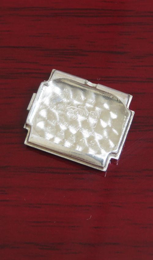 fig 7. Stunning Movado Platinum and Diamond Art Deco Ladies Cocktail Watch c1930