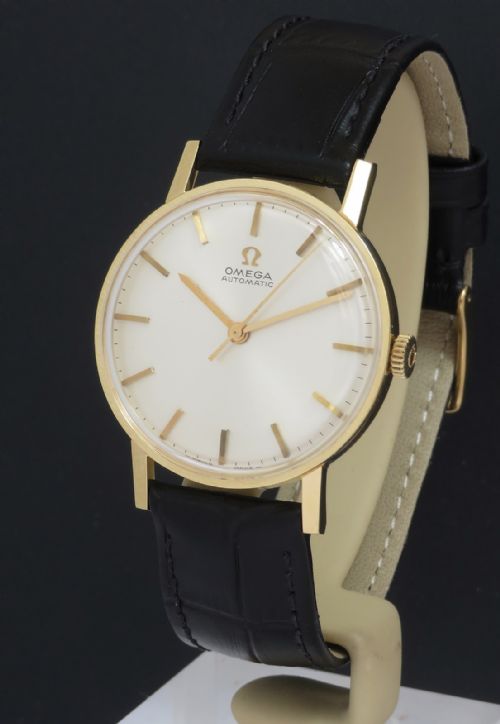 Mint Original Solid 18ct Omega Automatic Mid Size C1962