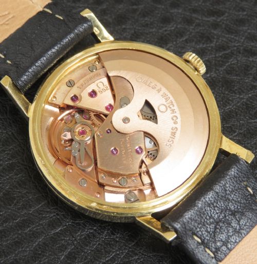 fig 3. Mint Original Solid 18ct Omega Automatic Mid Size c1962
