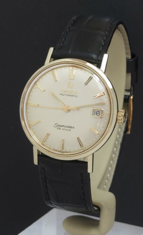 Solid 14ct Gold Omega Seamaster De Ville Automatic C1966
