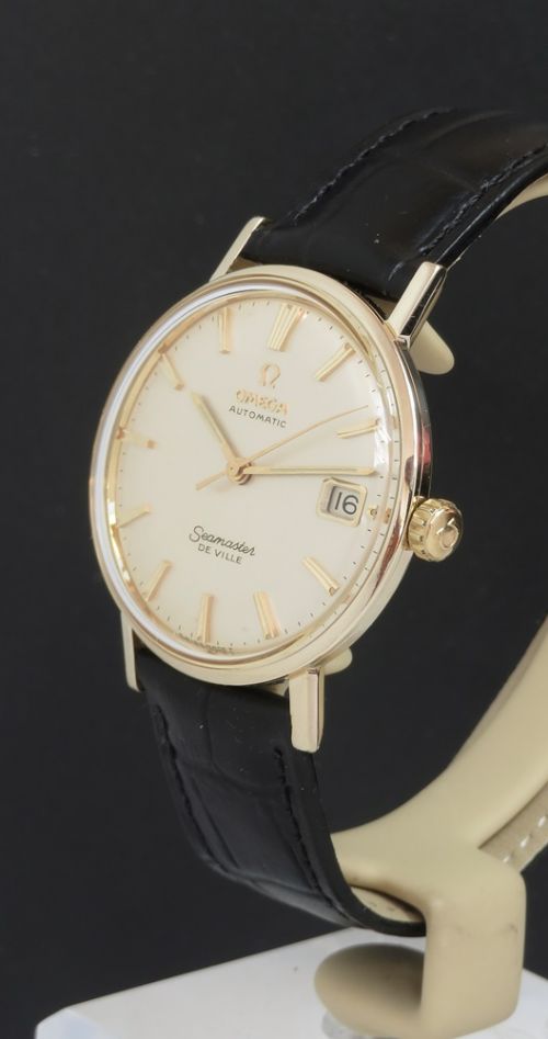 fig 1. Solid 14ct Gold Omega Seamaster De Ville Automatic c1966