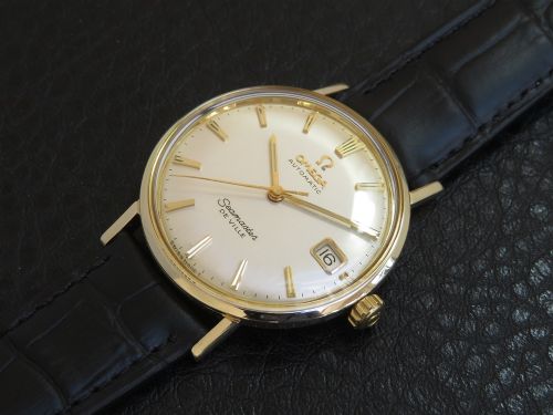 fig 4. Solid 14ct Gold Omega Seamaster De Ville Automatic c1966