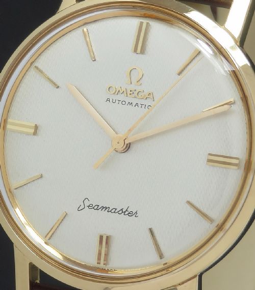 fig 1. Mint Solid 18ct Omega Seamaster Automatic c1963