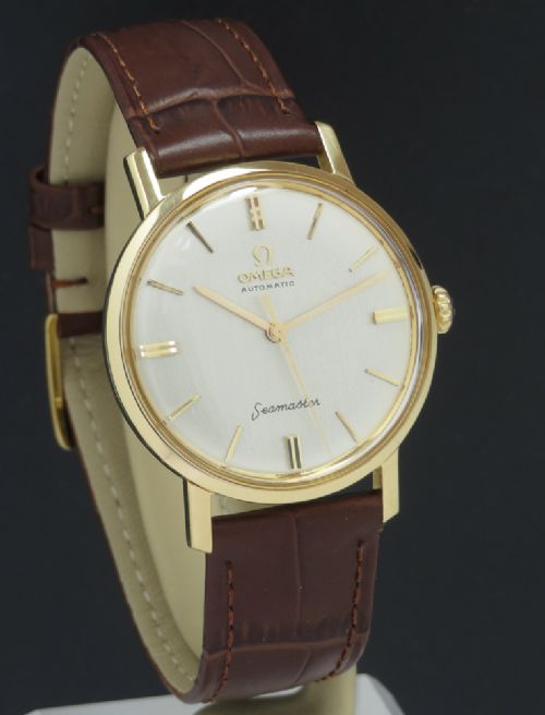 fig 3. Mint Solid 18ct Omega Seamaster Automatic c1963