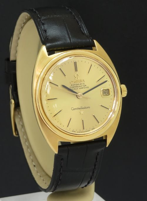 fig 2. Solid 18ct Gold Omega Constellation 'C' Deluxe c1968