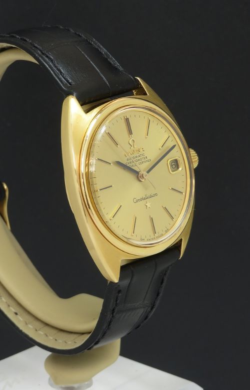 fig 5. Solid 18ct Gold Omega Constellation 'C' Deluxe c1968