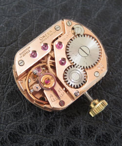 fig 5. Solid 9ct Gold Omega Ladies Watch c1961