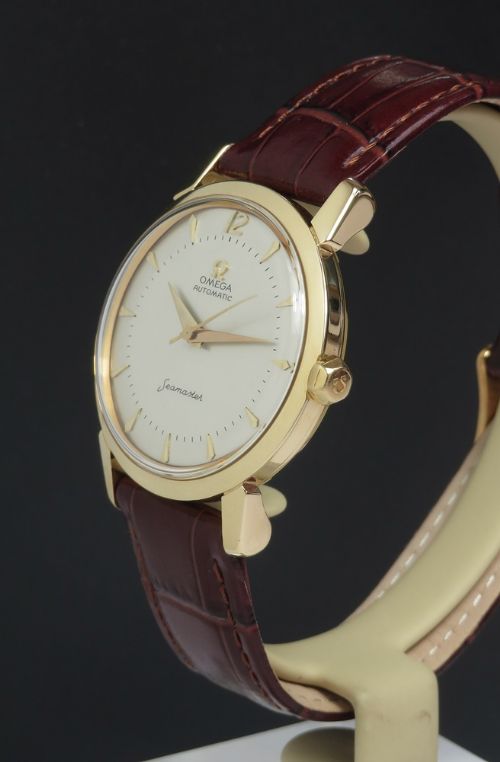 fig 1. Solid 18ct Gold Omega Seamaster Automatic c1957