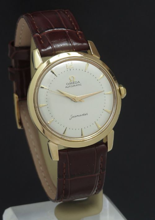 fig 2. Solid 18ct Gold Omega Seamaster Automatic c1957