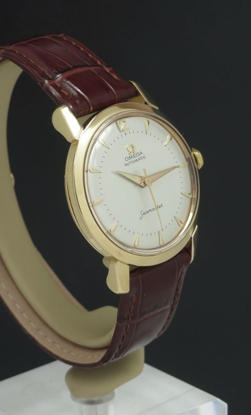 fig 3. Solid 18ct Gold Omega Seamaster Automatic c1957