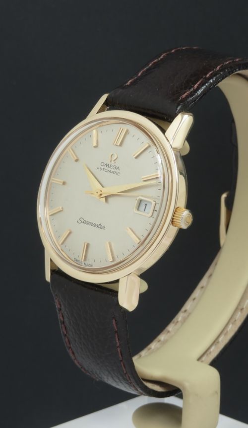 fig 1. Solid 9ct Gold Omega Semaster Automatic c1966