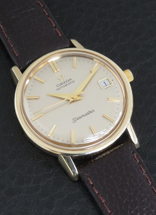 fig 2. Solid 9ct Gold Omega Semaster Automatic c1966