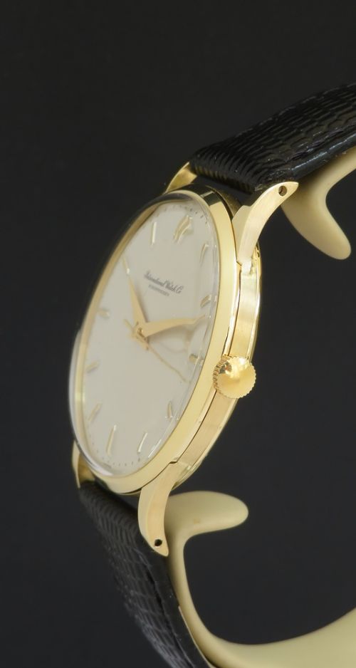 fig 1. Solid 18ct Gold International Watch Company IWC c1958