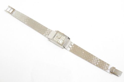 fig 7. Solid 18ct White Gold Rolex Precision Cocktail Watch c1963-64