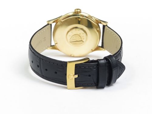 fig 1. Solid 18ct Gold Omega Constellation Deluxe c1961