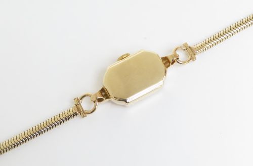 fig 5. Solid 9ct Gold Rolex Tudor Ladies Cocktail Watch c1955