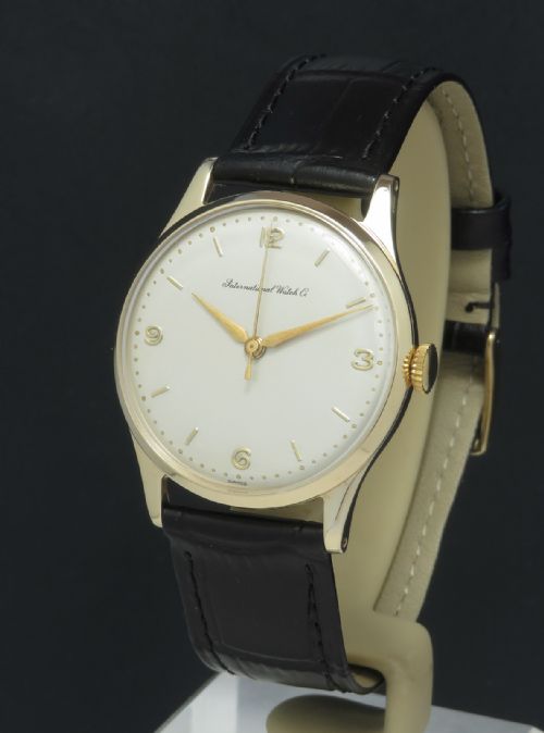 Solid 9ct Gold International Watch Company Iwc Calibre 89 C1956