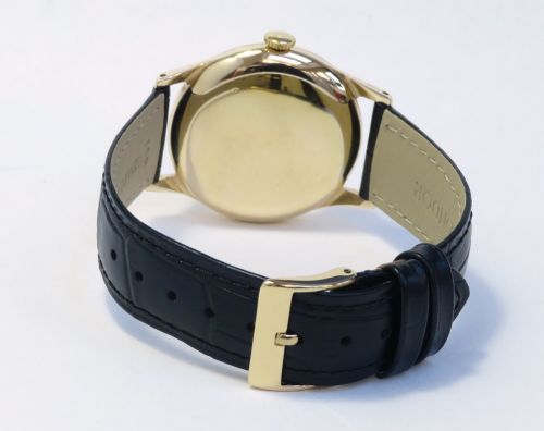 fig 2. Solid 9ct Gold International Watch Company IWC Calibre 89 c1956