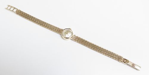 fig 3. Solid 9ct Gold Rolex Precision Cocktail Watch c1963