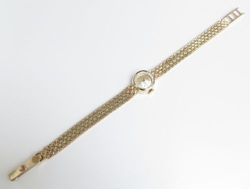 fig 4. Solid 9ct Gold Rolex Precision Cocktail Watch c1963