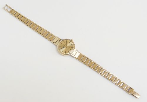 fig 4. Solid 9ct Gold Omega Geneve Ladies Cocktail Watch c1963