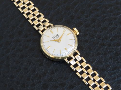 fig 6. Solid 9ct Gold Rolex Tudor Royal Ladies Cocktail Watch c1964