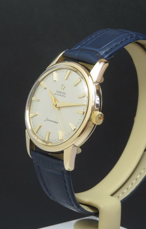 fig 1. Solid 9ct Gold Omega Seamaster Automatic c1961