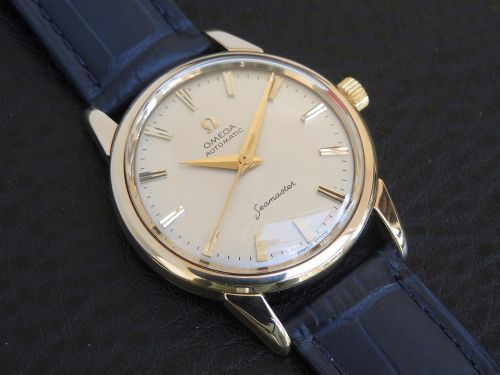 fig 5. Solid 9ct Gold Omega Seamaster Automatic c1961
