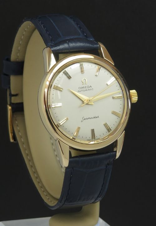 fig 6. Solid 9ct Gold Omega Seamaster Automatic c1961