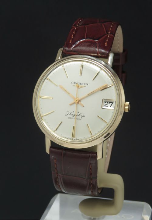 Solid 9ct Gold Longines Flagship Automatic C1965