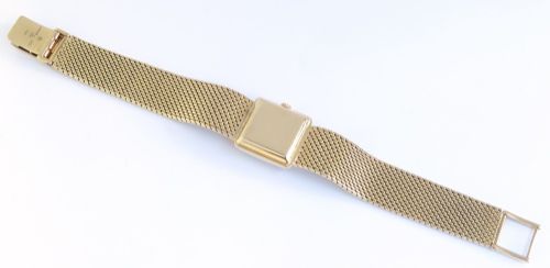 fig 3. Very Rare Solid 18ct Gold Omega Automatic c1968 Box and Paperwork