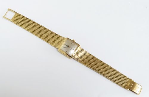 fig 5. Very Rare Solid 18ct Gold Omega Automatic c1968 Box and Paperwork