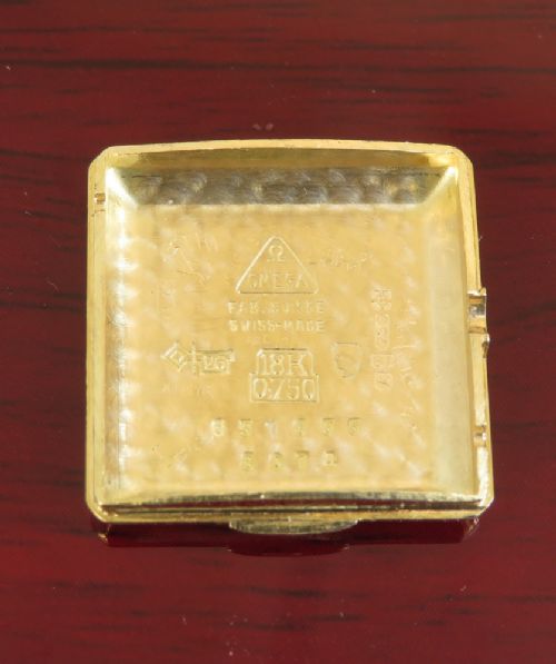 fig 6. Very Rare Solid 18ct Gold Omega Automatic c1968 Box and Paperwork