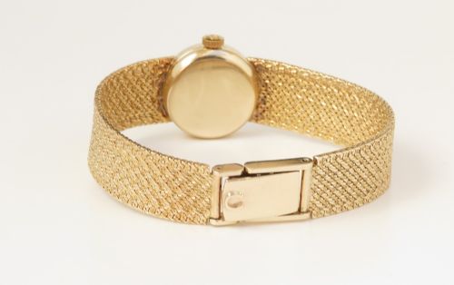 fig 4. Solid 9ct Gold Omega Ladies Cocktail Watch c1964