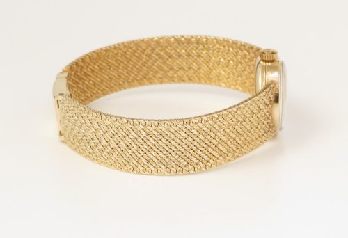 fig 5. Solid 9ct Gold Omega Ladies Cocktail Watch c1964