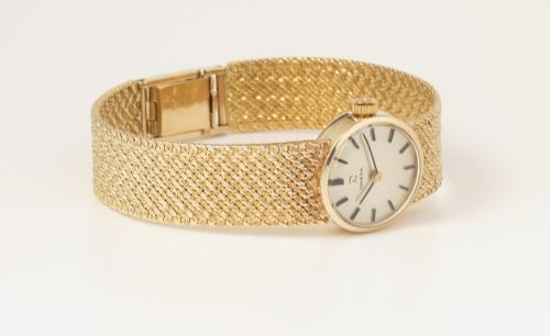 fig 6. Solid 9ct Gold Omega Ladies Cocktail Watch c1964
