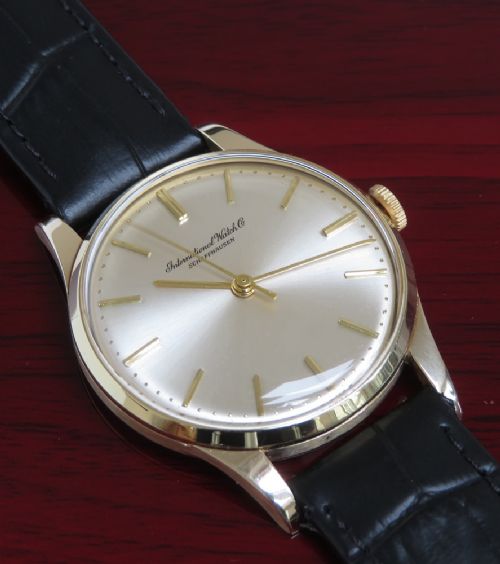 fig 5. Solid 9ct Gold International Watch Company IWC Calibre 89 c1965