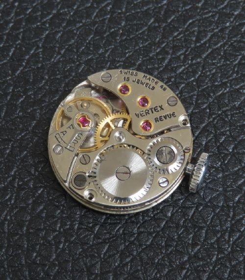 fig 6. Solid 18ct White Gold and Diamond Ladies Cocktail Watch by Vertex c1960