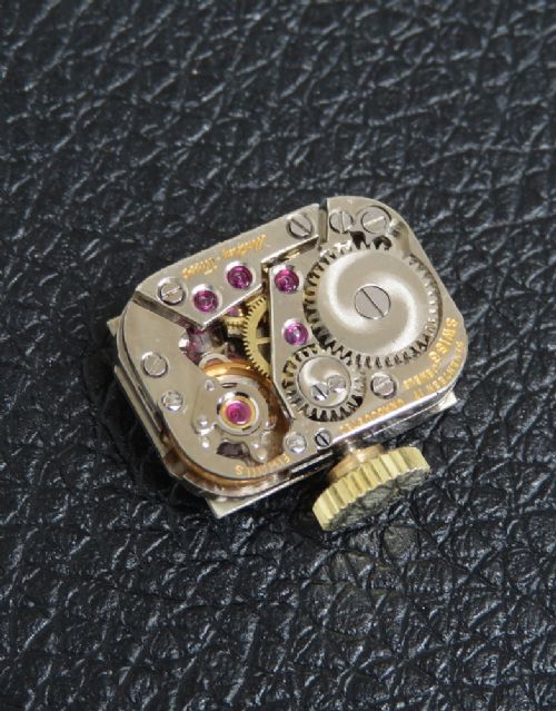 fig 6. Solid 9ct Gold and Ruby Ladies Watch by Tissot c1960