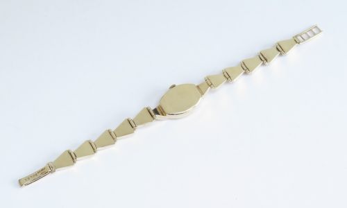 fig 2. Solid 9ct Gold Rolex Tudor Royal Ladies Cocktail Watch c1955