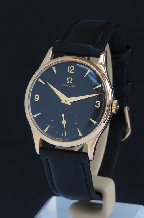 fig 1. Solid 9ct Gold Omega Calibre 266 c1956