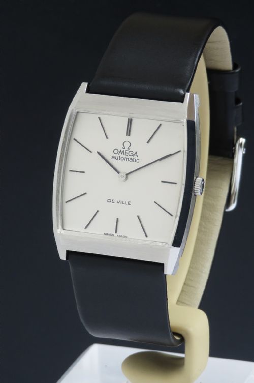 Rare Mint Condition Art Deco Omega De Ville Automatic C1968