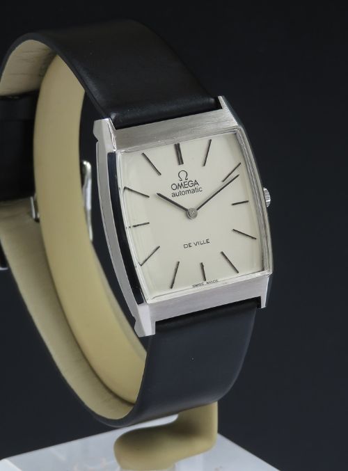 fig 3. Rare Mint Condition Art Deco Omega De Ville Automatic c1968