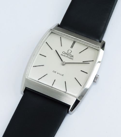 fig 4. Rare Mint Condition Art Deco Omega De Ville Automatic c1968