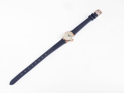 fig 2. Solid 18ct Rose Gold Ladies Rolex c1962