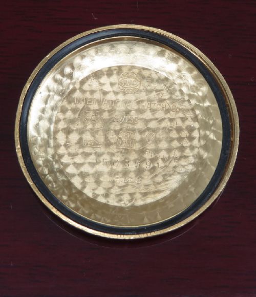 fig 4. Solid 18ct Gold International Watch Company IWC Automatic c1958