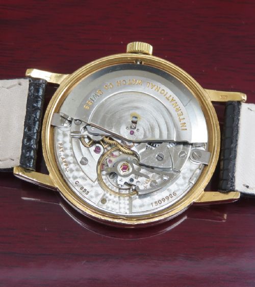 fig 5. Solid 18ct Gold International Watch Company IWC Automatic c1958